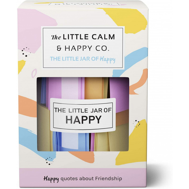 The Little Calm and Happy Company Happy Friendship Quotes Jar, Currently priced at £12.95